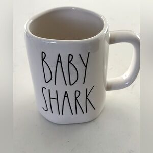 RAE DUNN - BABY SHARK mug 💙 - Perfect for your morning coffee or tea! ☕️